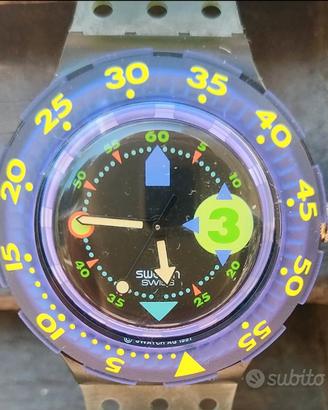  Scuba SDB 101 Swatch"Cap tain Nemo" Nuovo