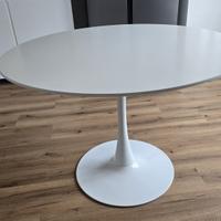 Tavolo rotondo moderno bianco