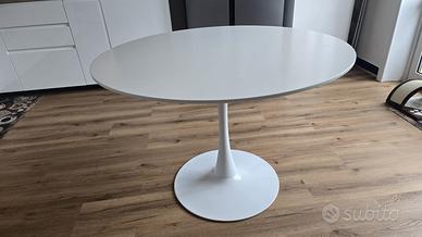 Tavolo rotondo moderno bianco