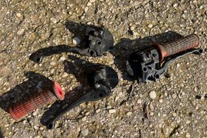 Manopole Gas rapido domino piaggio ciao