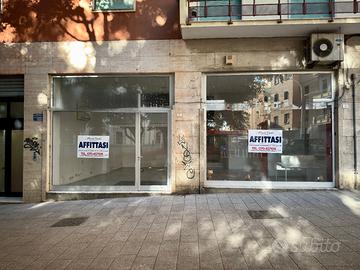 P.zza Gramsci mq 130 con due vetrine