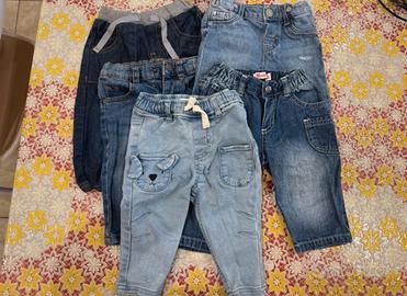 Set 5 jeans neonato