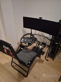 POSTAZIONE SIMRACING COMPLETA -  OLED G9 49"