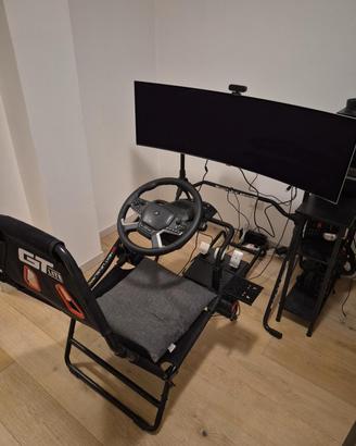 POSTAZIONE SIMRACING COMPLETA -  OLED G9 49"