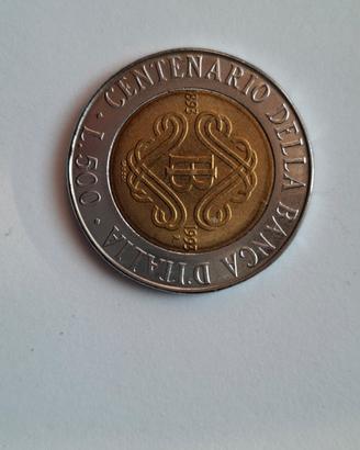 20 Monete da 500 lire Bimetalliche 