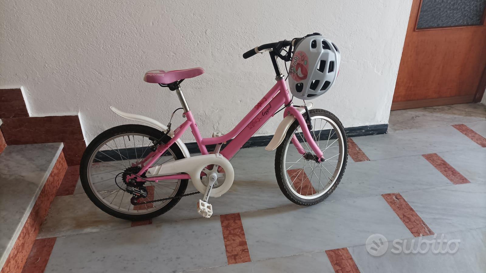 Vendita Casco bicicletta bambina,Abus Rosa 51 - 55 cm: la sicurezza della  tua bambina è la prima cosa