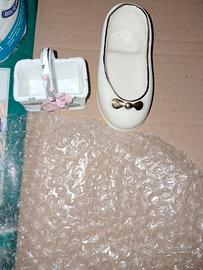 2 piccoli soprammobili in porcellana finissima com