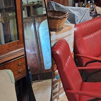 specchio vintage modernariato mod. unghia