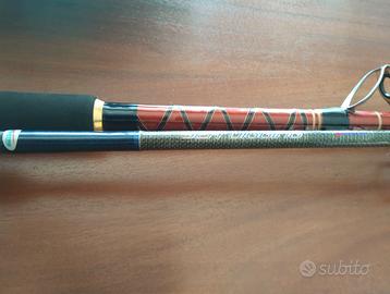 Canne barca gommone vertical traina mulinello