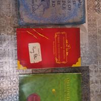 Harry Potter trio libri rari in inglese 