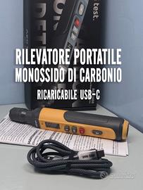 AEG Rilevatore Monossido Carbonio portatile ricar