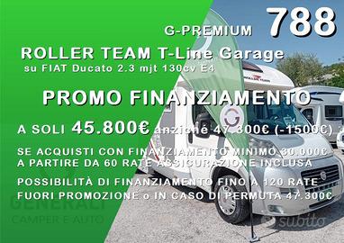 CAMPER ROLLER TEAM DUCATO SEMINTEGRALE CLIMATIZZAT