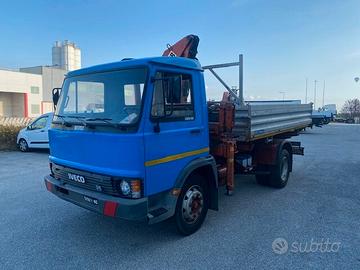 IVECO FIAT 109 CON CASSONE RIBALTABILE TRILATO E G
