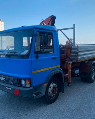 IVECO FIAT 109 CON CASSONE RIBALTABILE TRILATO E G