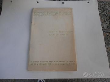 Mostra dei lavori eseguiti da alcuni allievi