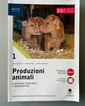 Libro “Produzioni animali 1”