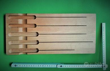 Portacoltelli da Cassetto in legno