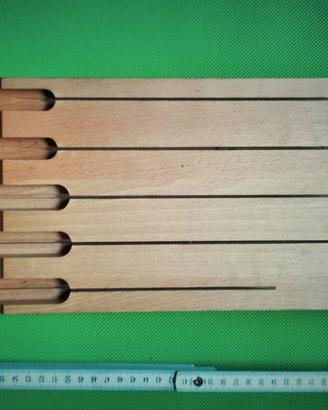 Portacoltelli da Cassetto in legno