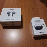 Cuffie Samsung Galaxy Buds3 + Clip Case