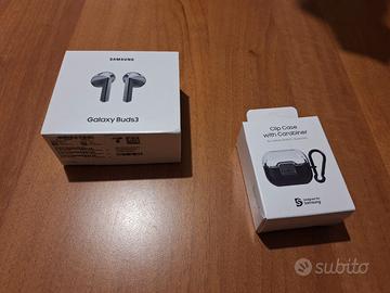 Cuffie Samsung Galaxy Buds3 + Clip Case