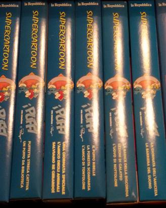 Video cassette cartoni animati