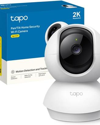 Tapo C210 2K 3MP Telecamera WiFi Interno Videocame