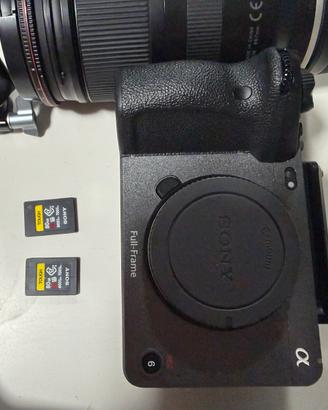 Sony fx3 con obiettivi e accessori