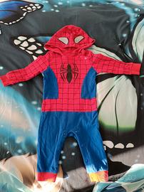 vestito spiderman