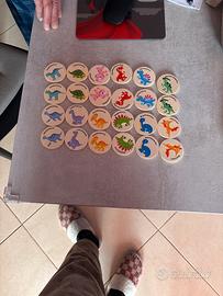 Gioco memoria dinosauri