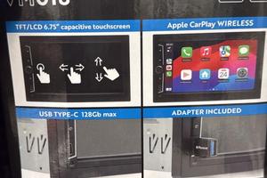 Stereo aple car play e android auto