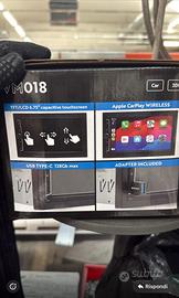 Stereo aple car play e android auto