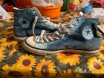 Converse All Star Alte - Monocromatico Blu