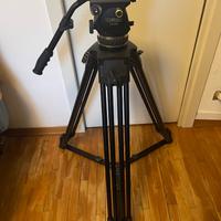 Cavalletto Cartoni con testa Delta