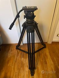 Cavalletto Cartoni con testa Delta