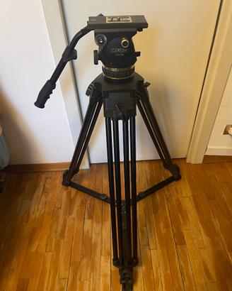 Cavalletto Cartoni con testa Delta