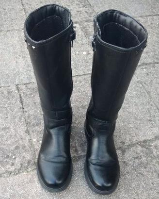 Stivali alti, colore nero, marca geox n.37