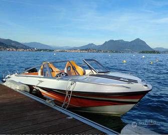 amf crestliner crusader 550 40 cv con carrello