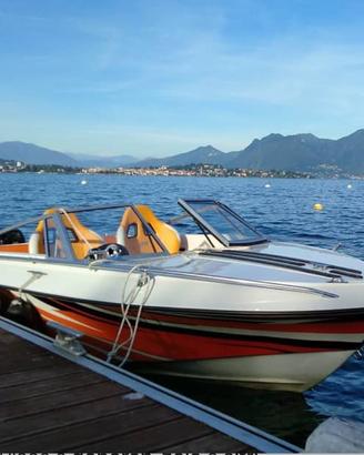 amf crestliner crusader 550 40 cv con carrello