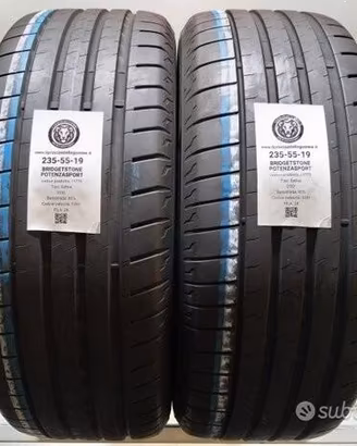 2 gomme 235 55 19 bridgestone a11775