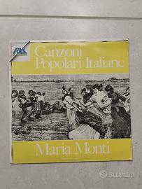 Vinile LP Maria Monti - Canzoni Popolari Italiane 