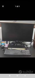 Monitor Asus 27 pollici e tastiera