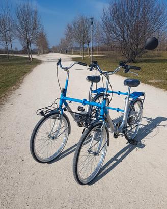 Quater-Bike bicicletta tandem laterale