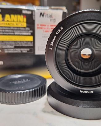 Nikon Z 26  2.8 pancake pari al nuovo