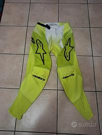 pantaloni cross Alpinestars tg 32 e maglia