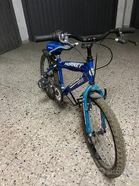 Bicicletta MTB Hornet blu