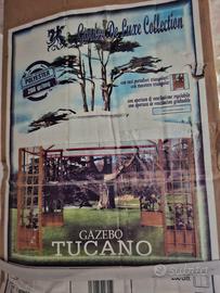 gazebo in legno 3x3
