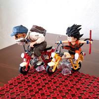 Dragon Ball Figure Goku e Master Roshi Moto