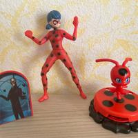 Personaggio Ladybug di Miraculous + Kwami Tikky