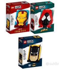 LEGO Batman Brick Sketches 40386 40535 40536