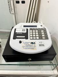 REGISTRATORE DI CASSA CON CASSETTO PORTADENARO